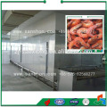 Mesh Tunnel Freezer Industrial Quick Freezer